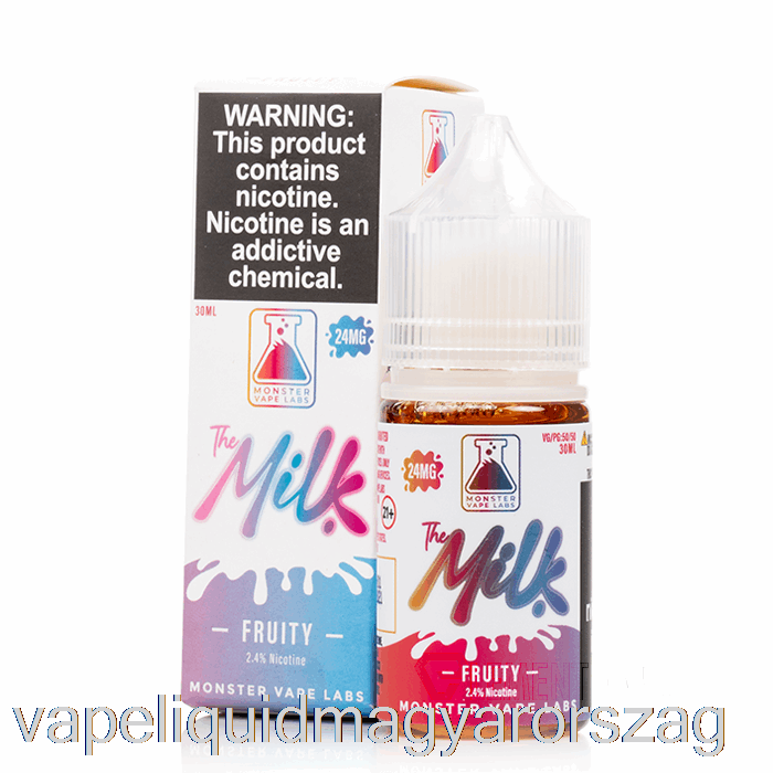 Gyümölcsös - A Tejsók - 30ml 48mg Vape Folyadék